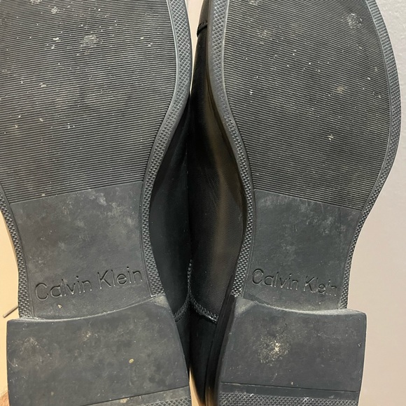 Calvin Klein Carlton lace-up dress shoes Blk Sz 9M - Picture 6 of 16